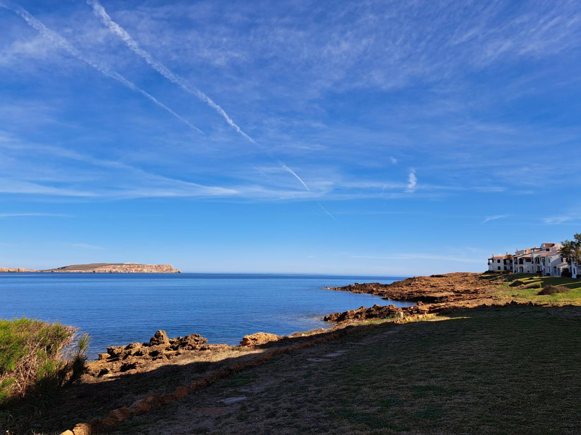 Casa Con Jardin ,Vistas Al Mar Y Atardecer En Playas De Fornells Appartement Es Mercadal Buitenkant foto