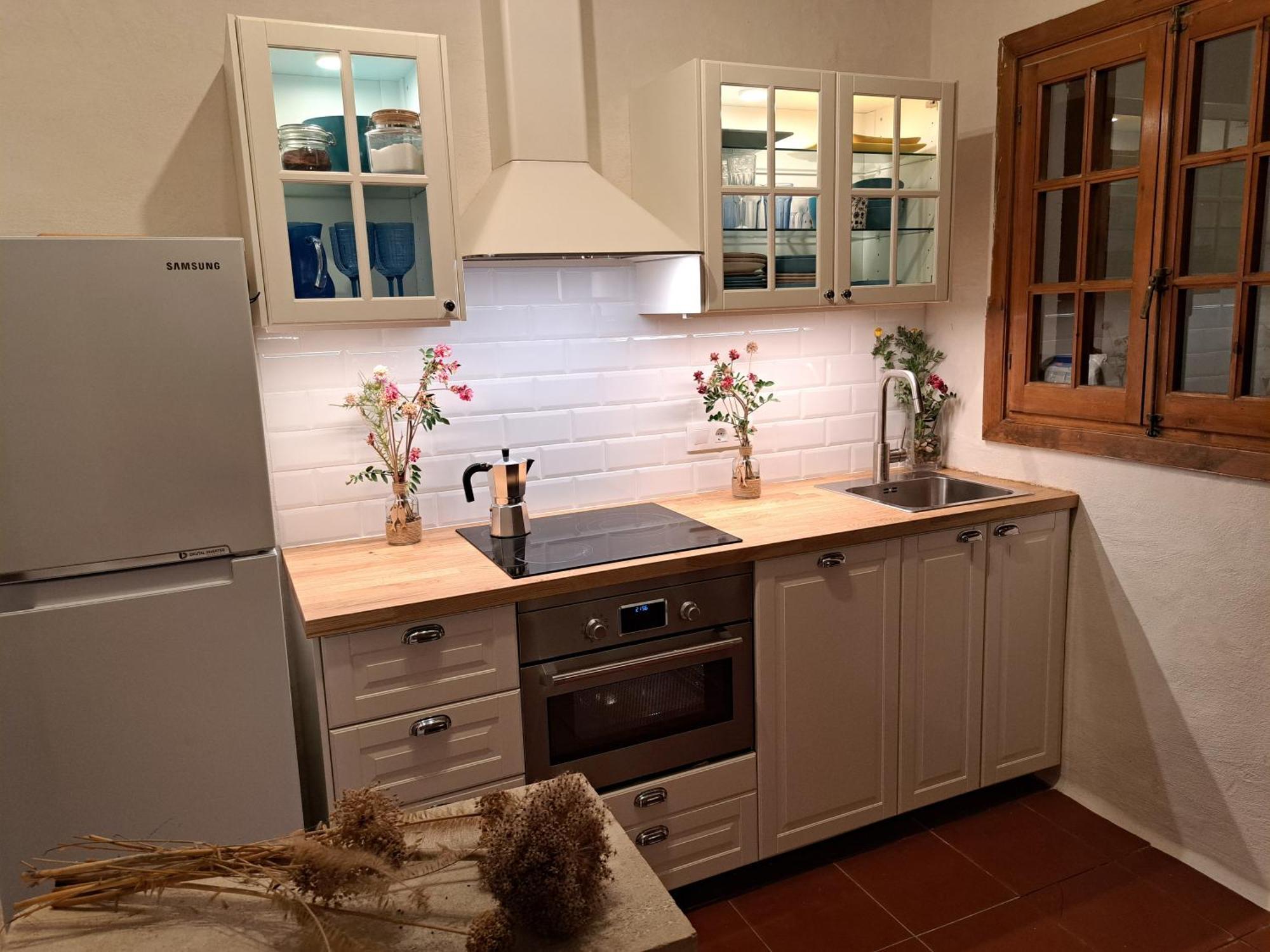 Casa Con Jardin ,Vistas Al Mar Y Atardecer En Playas De Fornells Appartement Es Mercadal Buitenkant foto